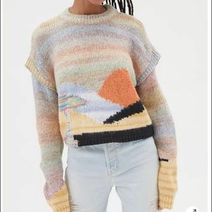 Urban Outfitters Ventura Landscape Sweater | M
